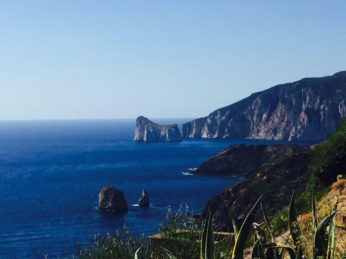 Appartamento "Magnifica Vista Sul Mare" Nebida Dış mekan fotoğraf